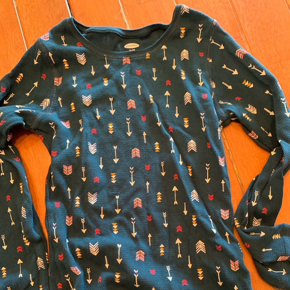 Girls Old Navy Henley Shirt